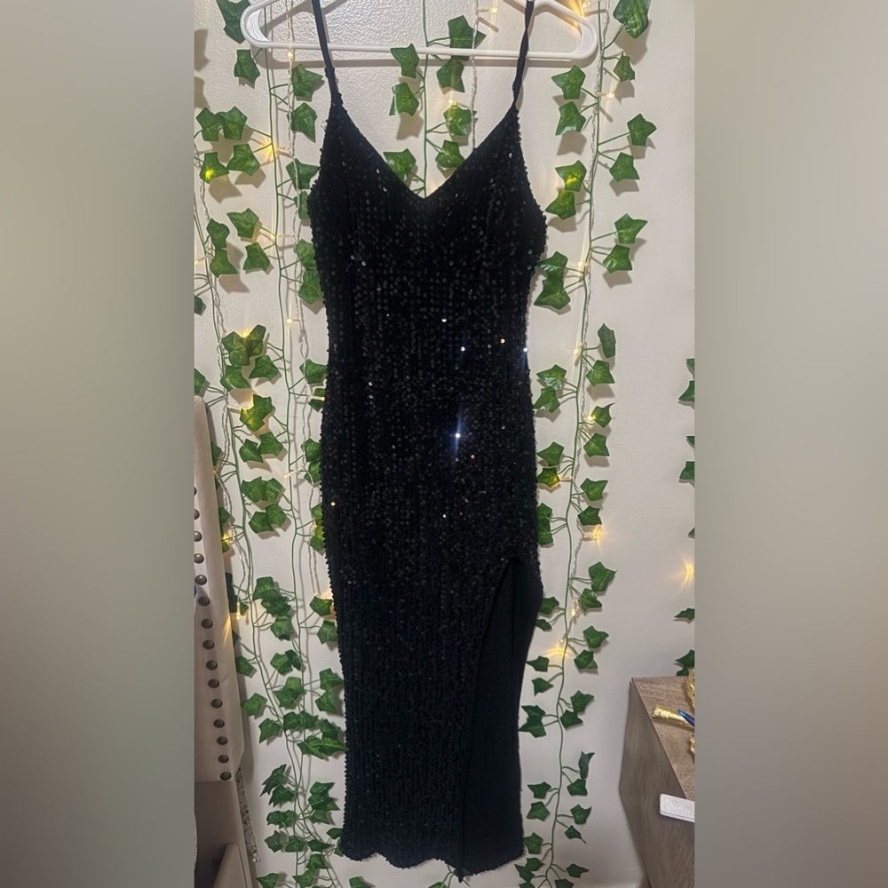 SHEIN sequin max dress